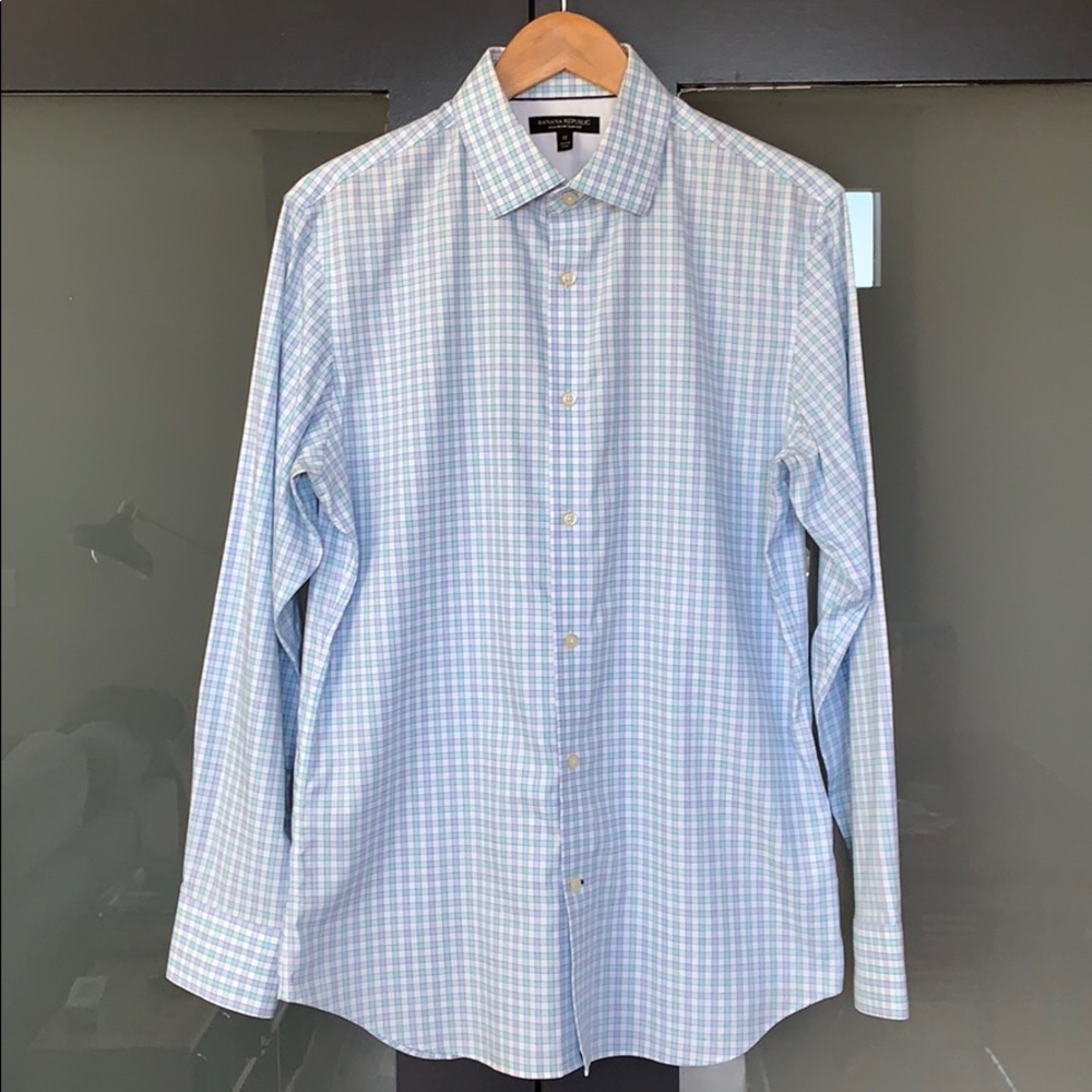 Banana Republic Non-Iron Slim Fit Dress Shirt